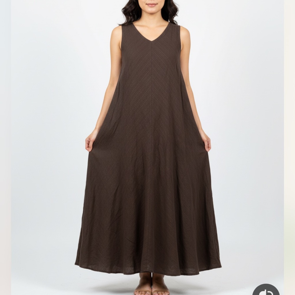 Eileen Fisher Chocolate Brown Dress